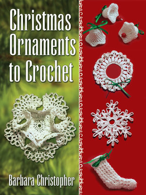 cover image of Christmas Ornaments to Crochet